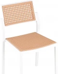 Стул пластиковый Milto белый Stool Group арт.УТ000039188