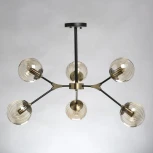 Потолочная люстра на штанге DeMarkt Гамбург 605016206 (220V, шарики)