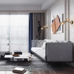 Бра Arte Milano Neapolis-76708 276708/2B BK/GD (220V)