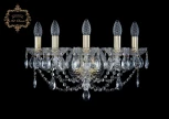 Бра Art Classic 10.12 10.12.5.165.Gd.Sp (220V, хрусталь, подвески, подсвечник, свеча)