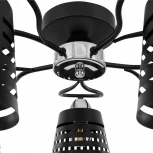 Потолочная люстра Arte Milano AMALFI-328207 328207/5 BK.CR (220V)