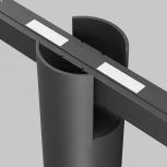 Трековый светильник магнитный 48V Maytoni Alfa TR122-4-7W-DS-B (LED, круглые)