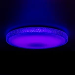 Потолочная люстра RGB Citilux Альпина CL718A80G (LED, 220V, пульт управления, управление смартфоном, голосовое управление, умный дом - Алиса, Маруся, Сири, круглые)