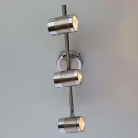 Спот на штанге Eurosvet Prime 20058/3 перламутровый сатин (220V, выключатель, круглые)