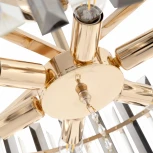 Потолочная люстра хрустальная на штанге Arte Milano Sorrento-1409 371409/6/100/470 GD (220V)