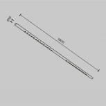 Трековый светильник Downlight 24W 48V Maytoni Points C101CL-L1000-24W3-6K-BS (LED)