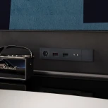 Розетка телевизионнная оконечная TV+SAT (графит) Voltum S70 VLS060407