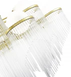 Потолочная люстра на штанге ST Luce Allegro SL1511.203.12 Золотистый/Белый E27 12*60W