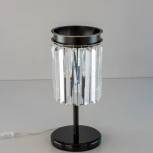 Настольная лампа Мартин CL332811 (220V, хрусталь, подвески, выключатель)