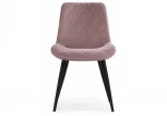 Обеденный стул на металлокаркасе Woodville Fox light purple / black 12000