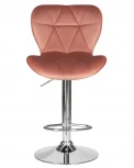 Стул барный BARNY (пудрово-розовый велюр (MJ9-32))