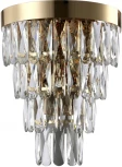 Бра Crystal Lux Abigail AP3 GOLD/TRANSPARENT