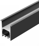 Профиль SL-COMFORT-4551-F-2000 ANOD BLACK (Алюминий) 031766 Arlight SL-COMFORT