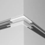 Коннектор внешний угловой Exility встраиваемый под ГКЛ 9,5мм, белый Maytoni Accessories for tracks TRA34CO-42W