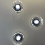 Настенный светильник Crystal Lux BOSQUE AP1 BLACK/TRANSPARENT (LED, 220V)