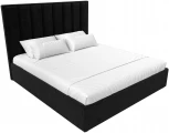 Кровать интерьерная Афродита 200 (Черный/Велюр) Лига Диванов арт.120609