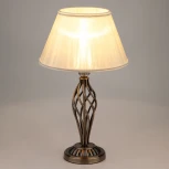 Интерьерная настольная лампа Eurosvet 01002-01003 01002/1 античная бронза (220V, выключатель)