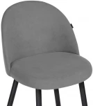 Барный стул Сондре темно-серый / черный 464890 Woodville