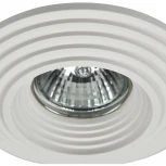 Встраиваемый светильник Gyps Modern GU10 1x35Вт Maytoni Technical DL004-1-01-W