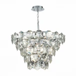 Подвесная люстра каскадная ST Luce Viterbo SL1631.103.09 (220V, хрусталь, на цепи)