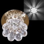 Встраиваемый точечный светильник Reluce 07937-9.0-001H G9 GD (220V, круглые)