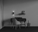 Настенный светильник Maytoni Artisan C080WL-02-GU10-B (220V, круглые)