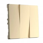 Набор клавиш для выключателя трехклавишного (шампань) Werkel W1139011 (a050860)