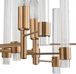 Подвесная люстра 11040/7P Brass Indigo Favara V000461 (220V, на цепи)