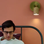 Бра Pori Light Wood ImperiumLoft Pori01 (101925-26) (LED, 220V, выключатель)