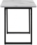 Стол деревянный Кэрин белый / черный 464909 Woodville