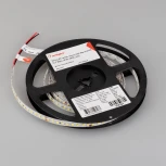 Светодиодная лента RT-A144-10mm 24V Warm2700 (7.7 W/m, IP20, 2835, 5m) (Arlight, высок.эфф.200 лм/Вт) 038781