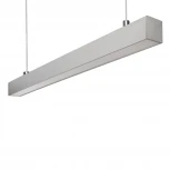 Настенно-потолочный линейный светильник светодиодный 5000K Uniel ULO-K10/11/12/14 ULO-K10D 30W/5000K/L60/H IP40 SILVER