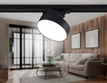 Трековый однофазный светодиодный светильник Ambrella Track System GL6842 (220V, круглые)