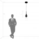 Подвесной светильник светодиодный Lightstar Acrile 738011 (220V, на проводе)