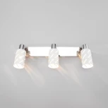 Спот Eurosvet Fente 20090/3 белый/хром (220V, выключатель)