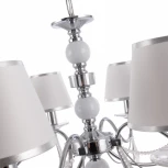 Подвесная люстра Arte Milano AM342109 342109/8 CR+LWT (220V, подвески, на цепи)