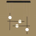 Подвесной светильник Mantra Cuba 7160 (LED, 220V, на тросе, шарики, асимметрия)