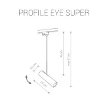 Трековый светильник Nowodvorski Profile Eye Super 9324 (220V)