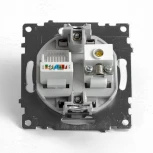 ТВ-розетка (шампань) Stekker Катрин 49184