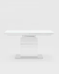 Стол обеденный Stool Group Глазго раскладной 140-170*80 глянцевый белый УТ000003500