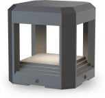 Наземный светильник Maytoni Royal Mile O019FL-L13GR3K (LED, 220V, куб, IP65)