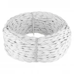 Ретро кабель витой 3х1,5 (белый) 20 м Werkel W6453201 (a051397)