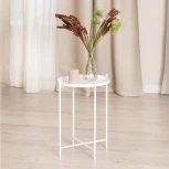 Журнальный стол Tetchair TAVETT (Металл/Белый) 19253