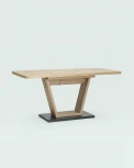 Стол Stool Group Vector 120-160*80 дуб/графит УТ000003912
