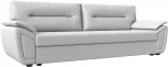 Лига Диванов прямой диван Нэстор Лайт (Экокожа/Белый)