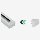 Заглушка для накладного шинопровода Hesby Lighting Skylite HSBL_0034