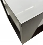 Стол журнальный BeautyStyle 6 венге/стекло белое от фабрики Mebelik