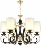 Подвесная люстра Arte Milano Florentia-2237 302237/6 Bk/Gd (220V, на цепи)