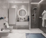 Термостат Hansgrohe RainSelect 15380700 для душа, белый матовый