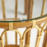 Комплект террасный AKIRA /с подушкой/ Natural (натуральный) (skin rattan eco)